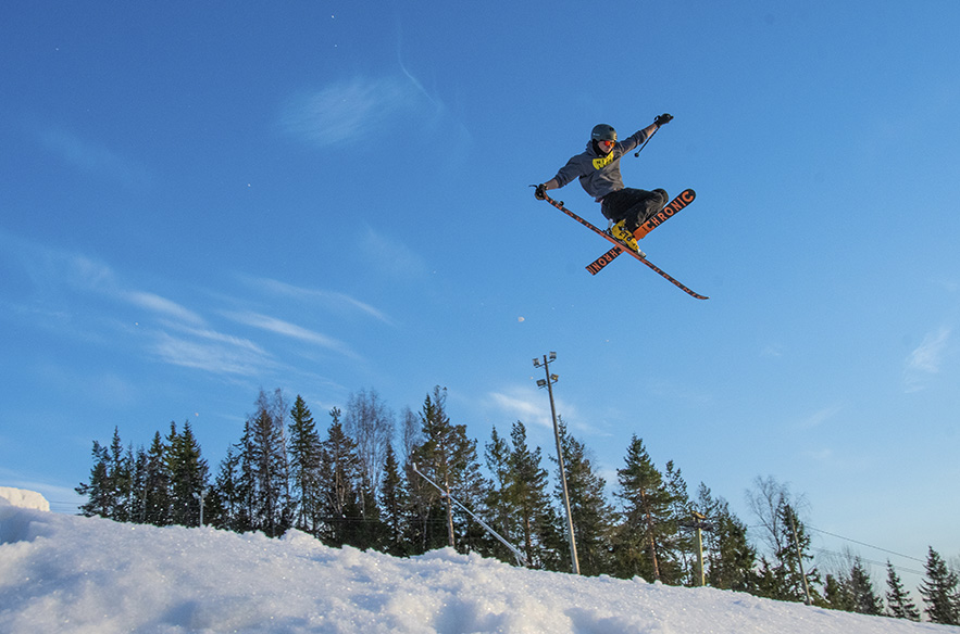 Keväällä olosuhteet vaihtuvat nopeasti. Nopeudet hyppyihin pitääkin aina tarkistaa.