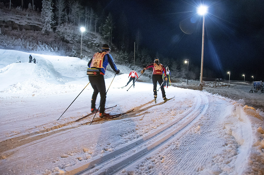 Latukansa löysi Vihti Ski Centerin heti avajaispäivänä.