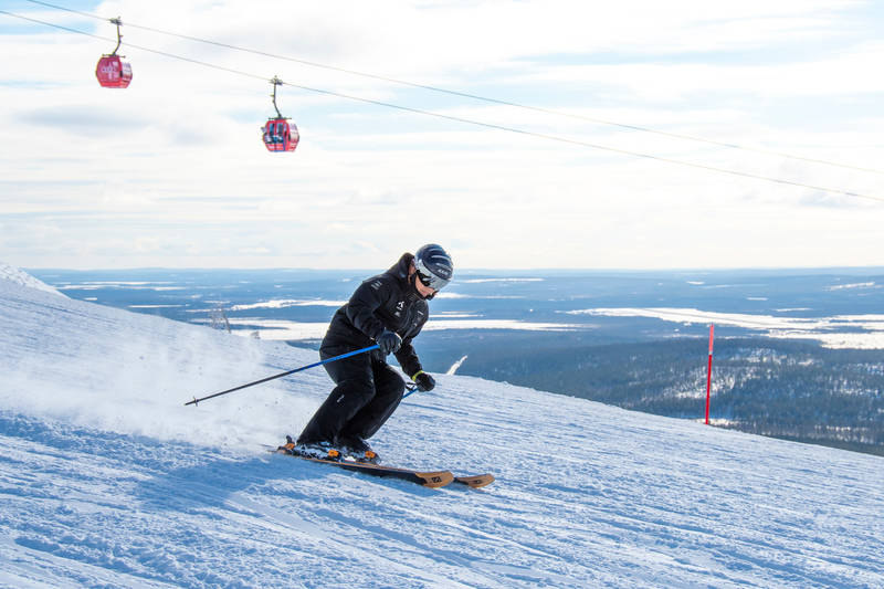 Levi Lappland Skigebiete in Finnland