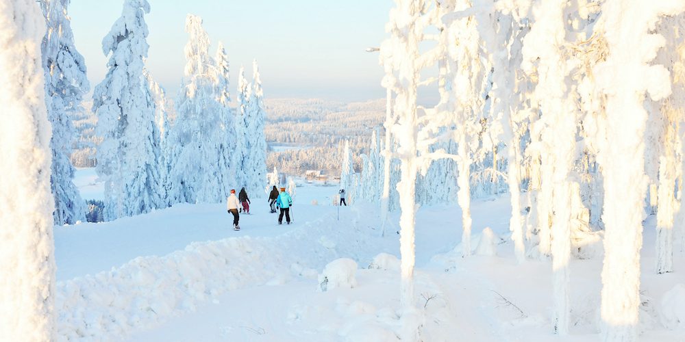 Skigebiete in Finnland Himos