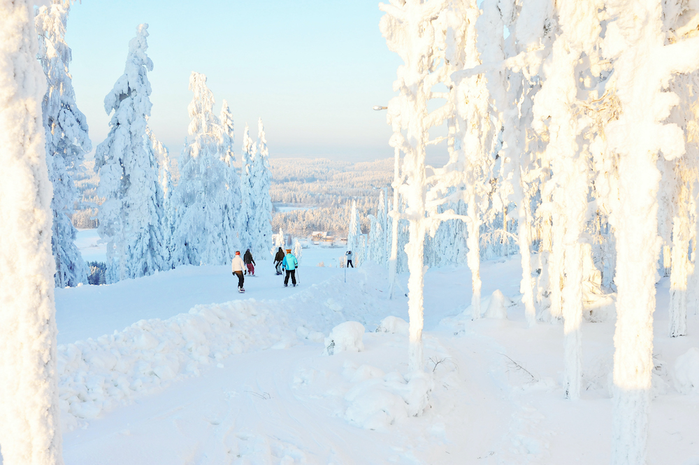 Skigebiete in Finnland Himos