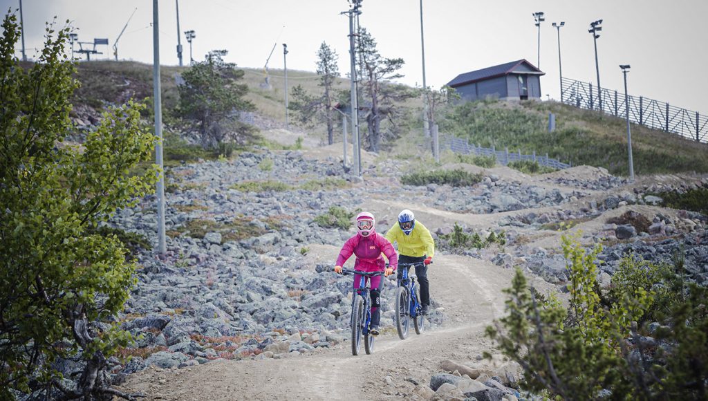 Levi Bike Park saa mittavan uuden reitin: lähes neljä kilometriä pitkä Village Trail avautuu kesällä 2020.