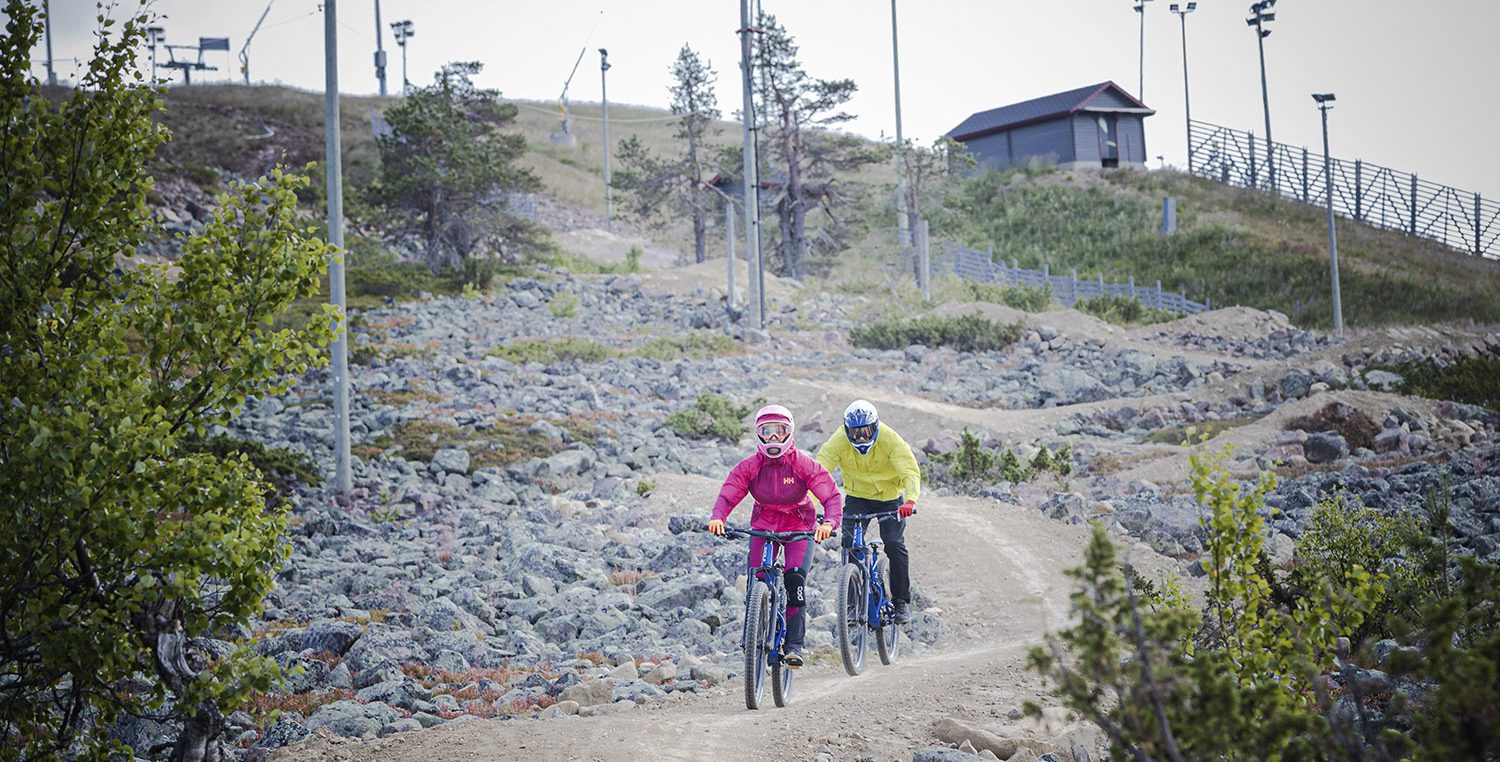 Levi Bike Park saa mittavan uuden reitin: lähes neljä kilometriä pitkä Village Trail avautuu kesällä 2020.