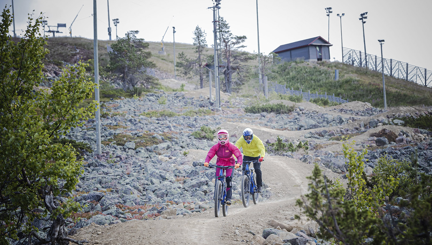 Levi Bike Park saa mittavan uuden reitin: lähes neljä kilometriä pitkä Village Trail avautuu kesällä 2020.