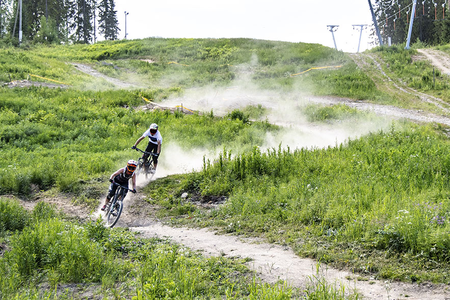 Sappee on eteläisen Suomen suurin bike park.