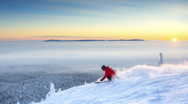 Leider sind es auf Grund der Corona-Reisebeschränkungen vor allem die Finnen selbst, die die herrliche Natur und das Winterwetter in der Skisaison 2020/2021 genießen können.