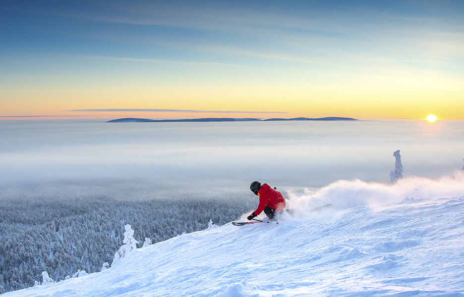 Leider sind es auf Grund der Corona-Reisebeschränkungen vor allem die Finnen selbst, die die herrliche Natur und das Winterwetter in der Skisaison 2020/2021 genießen können.