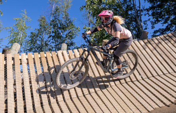 Sappee sai Suomen ensimmäisen Vuoden Bike Park -palkinnon syksyllä 2021.