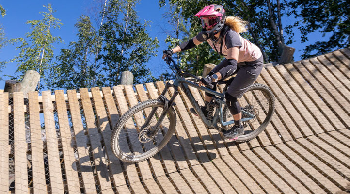 Sappee sai Suomen ensimmäisen Vuoden Bike Park -palkinnon syksyllä 2021.