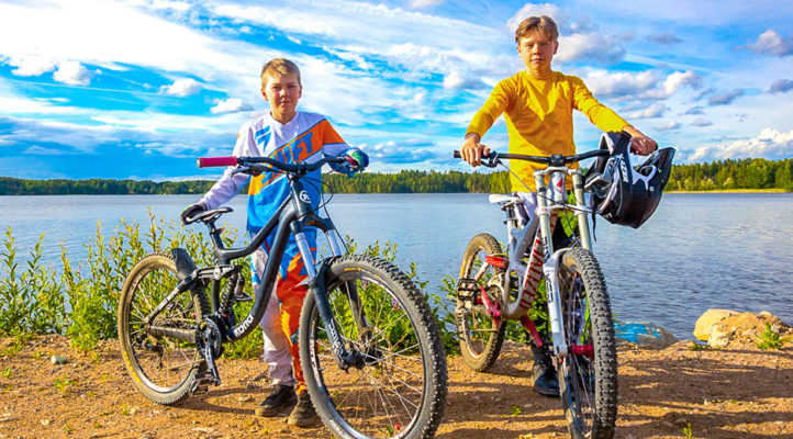 Saimaa bike park on aivan Saimaan rannalla. Eipä ihme, että se on aktiivipyöräilijöiden toinen olohuone.