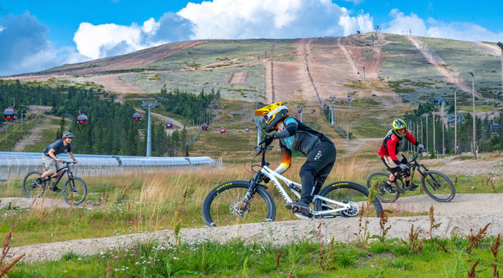 Ylläs nappasi toistamiseen Vuoden Bike Park -tittelin. Viime vuoden palkintoa ei ole jääty juhlimaan, vaan kaivinkoneen puikkoihin ja haravan varteen tartutaan hanakasti. Reitit ovat kunnossa, olosuhteita kehitetään jatkuvasti ja palvelutaso pysyy korkealla.
